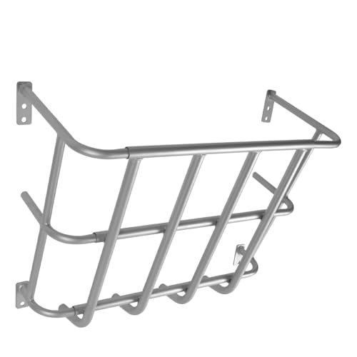 Ziegen-Heu-Futterstation – Metall- -Futterstation, Heuraufe | Pferdefutterstation Aus Aluminiumlegierung, Wand-Heufutterstation | Mehrzweck-Heuraufe Zum Aufhängen An Der Wand, Heufuttersta Ziegen-Heu-Futterstation – Metall- -Futterstation, Heuraufe | Pferdefutterstation Aus Aluminiumlegierung, Wand-Heufutterstation | Mehrzweck-Heuraufe Zum Aufhängen An Der Wand, Heufuttersta von Generisch