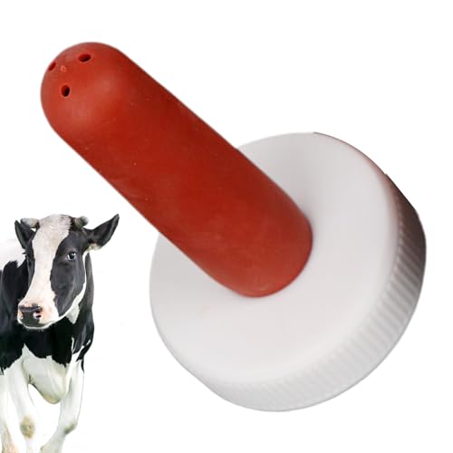 Ziegenflaschen-Sauger | Kleintier-Flaschensauger Für Die Tierfütterung | Multifunktionale Saugerflasche Mit Weitem Flaschenhals Zur Kälberaufzucht Und Jungtierfütterung von Generisch