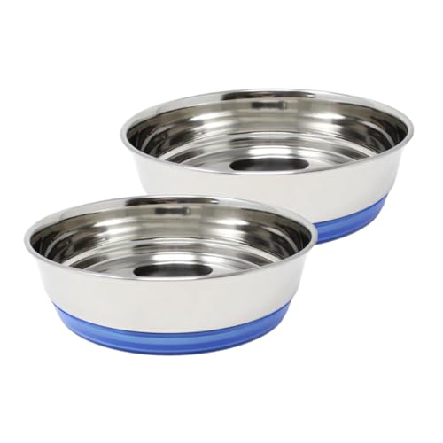 Zoon Futternapf für Hunde, 21 cm, langlebig, Edelstahl, rutschfest, 2 Stück Zoon Futternapf für Hunde, 21 cm, langlebig, Edelstahl, rutschfest, 2 Stück von Generisch