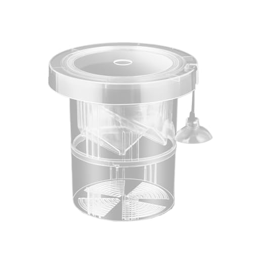 Züchterbox für Fischtank, Babyfischabscheider für Aquarium | Floated Fish Isolation Box | Eingepasste Mesh-Seite wiederverwendbar von Generisch