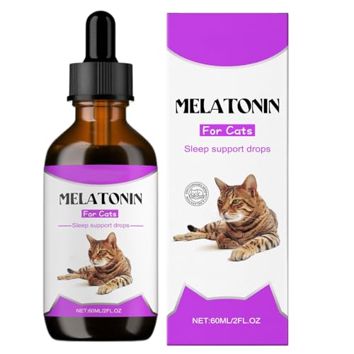 für Katzen | 60ml Beruhigungstropfen für Schlaf | Einschlafhilfe Nahrungsergänzung Haustierzubehör für Kätzchen Nacht Indoor Gewitter Reise Baden Pflege | Stressabbau für Katzen | 60ml Beruhigungstropfen für Schlaf | Einschlafhilfe Nahrungsergänzung Haustierzubehör für Kätzchen Nacht Indoor Gewitter Reise Baden Pflege | Stressabbau von Generisch
