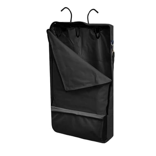 Bridle Bag, Zubehör Tragetasche Mit 3-Zacken Gestell, Großvolumige Reitorganizer Tasche Für Geschirr Zaumzeug Halfter Seil von Genikeer