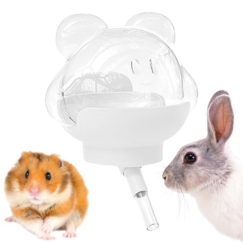 Hamster Wasserflasche,Trinkflasche Mit Magnetbefestigung Für Chinchilla & Kleintiere - 220ml Auslaufsicher Tränke Für Hamster, Mäuse, Chinchillas, Kaninchen Hamster Wasserflasche,Trinkflasche Mit Magnetbefestigung Für Chinchilla & Kleintiere - 220ml Auslaufsicher Tränke Für Hamster, Mäuse, Chinchillas, Kaninchen von Genikeer