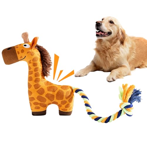 Geonoy Kauspielzeug für Hunde | Haustierspielzeug für Hunde – lustige gefüllte Bereicherung für Pudel, Bulldogge, Senioren, Zuhause, Reisen, Camping, verbessert spielerische Momente bei Aktivitäten im Geonoy Kauspielzeug für Hunde | Haustierspielzeug für Hunde – lustige gefüllte Bereicherung für Pudel, Bulldogge, Senioren, Zuhause, Reisen, Camping, verbessert spielerische Momente bei Aktivitäten im von Geonoy