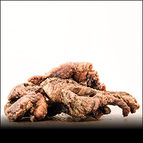 George & Bobs Rindfleisch - 1000g | Muskelfleisch vom Rind | Hochwertiges Produkt 2-12cm reines Muskelfleisch von George & Bobs