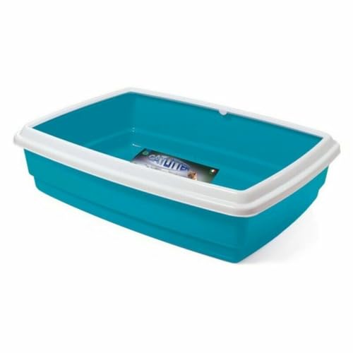 Georplast GP10552 Katzentoilette, Kunststoff, 54 x 40 x 14 cm, 12 Stück (54 x 40 cm) von Georplast