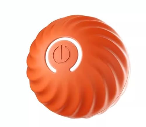 Gerbala hundespielzeug Ball, Selbstrollender Hund, Interaktives Hundespielzeug Mit USB-Ladekabel, Interaktives Hunde Ball Spielzeug für langeweile drinnen draußen (B) von Gerbala