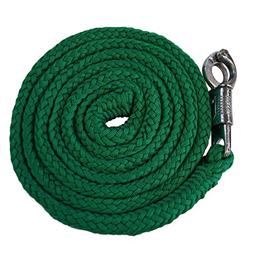 German Riding Führstrick Meadow mit Panikhaken, Länge ca 2,2m (grün) von German Riding