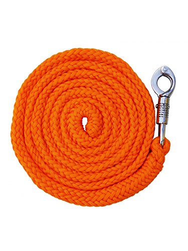 German Riding Führstrick Meadow mit Panikhaken, Länge ca 2,3m (Orange) von German Riding