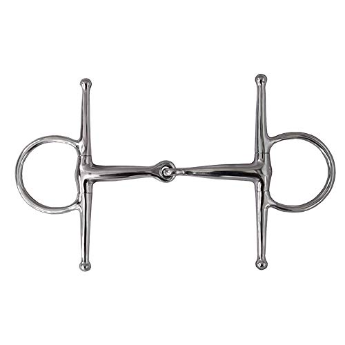German Riding Schenkeltrense Edelstahl einfach gebrochen 14,5 cm von German Riding