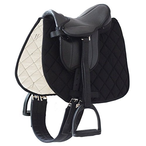 Reit-Shetty-Sattelset für mein kleines Pony, schwarz von German Riding