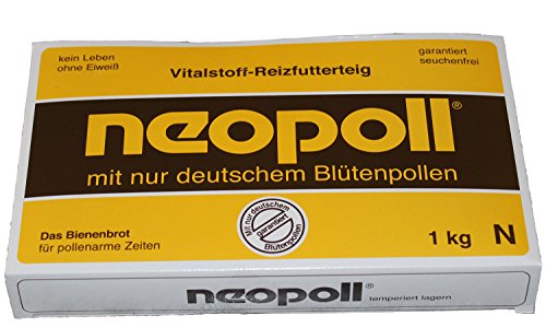 10 x Neopoll 1 kg für die Reizfütterung von Bienen mit Deutschen Pollen von Germerott Bienentechnik
