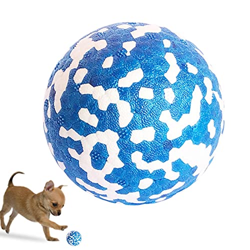 Geruwam Hundeballspielzeug | Hundebälle Interaktives Hundespielzeug Welpen-Beißspielzeug | Hunde-Kauspielzeug, Hütebälle, federnder, schwebender Wurfball, für kleine, mittelgroße und große Hunde von Geruwam