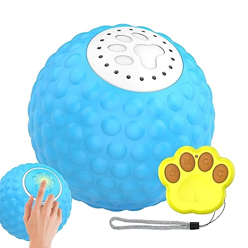 Geruwam Interaktiver Katzenball, 5,1 cm großer Katzenball-Sound, verschleißfest und wiederaufladbar, Haustier-Spielzeug-Ball mit Duell-LED-Modi, 50 dB ferngesteuertes Kätzchen-Soundball-Spielzeug für Geruwam Interaktiver Katzenball, 5,1 cm großer Katzenball-Sound, verschleißfest und wiederaufladbar, Haustier-Spielzeug-Ball mit Duell-LED-Modi, 50 dB ferngesteuertes Kätzchen-Soundball-Spielzeug für von Geruwam