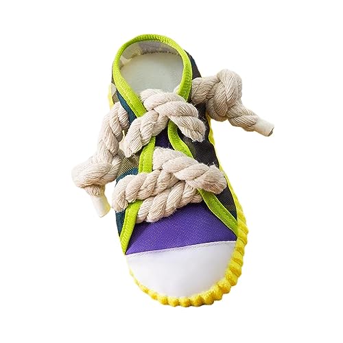 Geruwam Kauspielzeug für Hunde, Kauschuh für Welpen, quietschendes Spielzeug für Hunde, quietschendes Spielzeug für Welpen, Haustiere und Besitzer, verhindert Zahnrechnung Geruwam Kauspielzeug für Hunde, Kauschuh für Welpen, quietschendes Spielzeug für Hunde, quietschendes Spielzeug für Welpen, Haustiere und Besitzer, verhindert Zahnrechnung von Geruwam