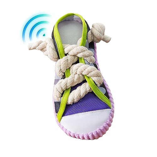 Geruwam Kauspielzeug für Hunde | Langlebiges Welpenschuh-Kauspielzeug | Sandal Hund Quietschspielzeug Schuhe Spielzeug für Welpen, Haustiere und Besitzer Interaktion, Verhindern Sie Zahnrechnung Geruwam Kauspielzeug für Hunde | Langlebiges Welpenschuh-Kauspielzeug | Sandal Hund Quietschspielzeug Schuhe Spielzeug für Welpen, Haustiere und Besitzer Interaktion, Verhindern Sie Zahnrechnung von Geruwam