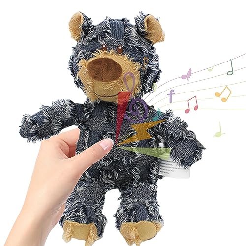 Geruwam Pet Plush Sound Toy | Quietschender Stoffbär Spielzeug für Hunde - Bequemes Kauspielzeug für Hunde, Katzen und andere Kleintiere Geruwam Pet Plush Sound Toy | Quietschender Stoffbär Spielzeug für Hunde - Bequemes Kauspielzeug für Hunde, Katzen und andere Kleintiere von Geruwam