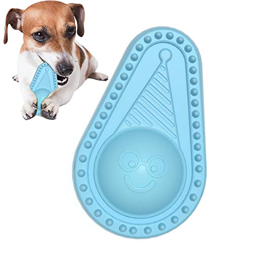 Geruwam Zahnendes Welpenspielzeug | Kauspielzeug für Welpen, Avocado-geformtes Hundezahnspielzeug, sicher, weich, interaktiv für mittelgroße und kleine Hunde Geruwam Zahnendes Welpenspielzeug | Kauspielzeug für Welpen, Avocado-geformtes Hundezahnspielzeug, sicher, weich, interaktiv für mittelgroße und kleine Hunde von Geruwam