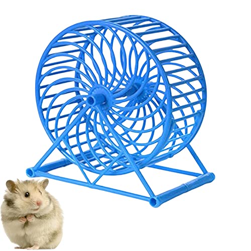 Laufrad für Ratten | Hamsterspielzeug mit Halterung, Rattenrad für Käfig,Leises, glattes, kleines Haustierspielzeug für Hamster, Mäuse und Ratten Geruwam von Geruwam