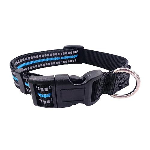 Reflektierendes Haustierhalsband,Atmungsaktive große Hundehalsbänder - Verstellbares, leuchtendes Komforthalsband für kleine bis große Hunde und Katzen Geruwam Reflektierendes Haustierhalsband,Atmungsaktive große Hundehalsbänder - Verstellbares, leuchtendes Komforthalsband für kleine bis große Hunde und Katzen Geruwam von Geruwam