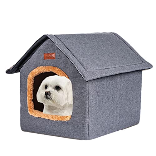 Tragbares Haustierhaus - Tragbare Katzenbetten mit abnehmbarem Design | Bequeme Tierunterkünfte, Bettwäsche für kleine Haustiere, für Hunde, Kaninchen, Kätzchen, Welpenfreunde Geruwam von Geruwam