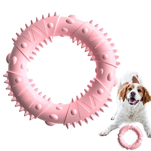 Gesuter Kauring für Hunde - Hundespielzeug für Aggressive Kauer - Schnuller-Kauspielzeug für Hunde, langlebiges Hundespielzeug für Aggressive Kauer zum Schleifen von Haustieren von Gesuter