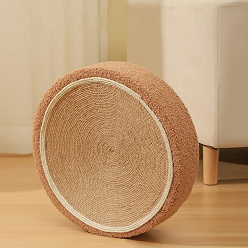 Gesuter Katzenkratzer, Rundes Sisal-Kratzbrett für Katzen, Möbelschutz, Katzen-Lounge-Bett, verhindert Möbelschäden Gesuter Katzenkratzer, Rundes Sisal-Kratzbrett für Katzen, Möbelschutz, Katzen-Lounge-Bett, verhindert Möbelschäden von Gesuter