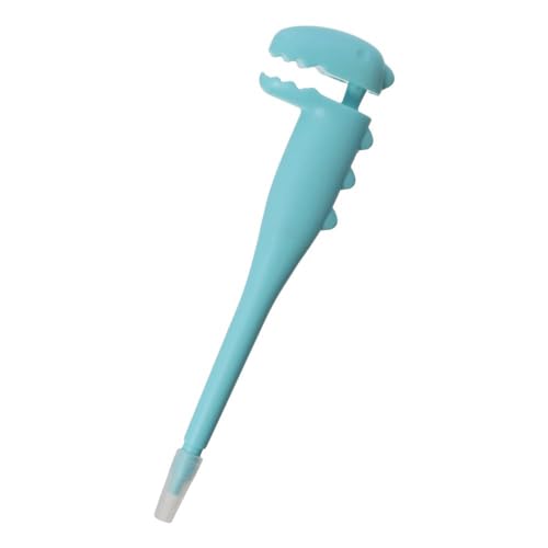 GetCoupon 1 x Haustier-Pillenspender, Tiermedizin, Futterspender aus Silikon, Spritzen, Fütterungsspender, Werkzeug, für Babytiere (blau) von GetCoupon