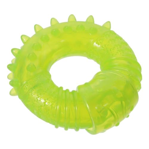 GetCoupon Grünes Kauspielzeug für Welpen, Beißringe, multifunktional, beruhigt schmerzendes Zahnfleisch, stimulierendes Puzzle-Spielzeug GetCoupon Grünes Kauspielzeug für Welpen, Beißringe, multifunktional, beruhigt schmerzendes Zahnfleisch, stimulierendes Puzzle-Spielzeug von GetCoupon