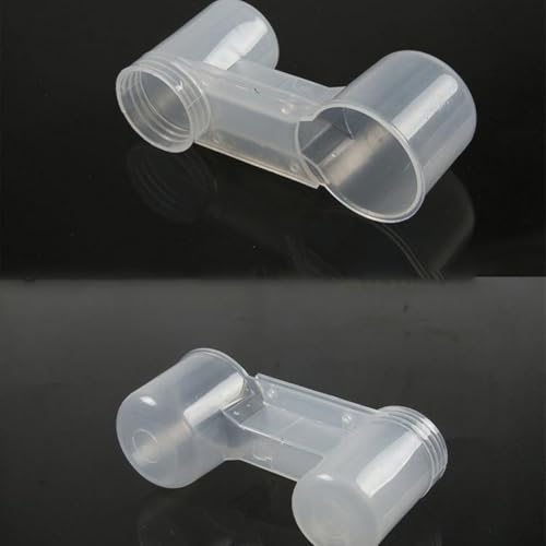 10 x transparente Kunststoff-Vogeltränke, passend für Standard-Flaschen für einfache Verwendung 10 x transparente Kunststoff-Vogeltränke, passend für Standard-Flaschen für einfache Verwendung von Getdoublerich