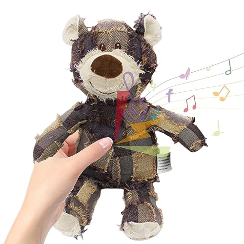 Geteawily Extreme Bear Hundespielzeug | Haustier Plüschbär Spielzeug für Hunde | Plüsch Hund Quietschspielzeug | Mehrzweckbär Hundebegleiter für schwere Kauer | Gefüllter Plüschbär Kauspielzeug | Geteawily Extreme Bear Hundespielzeug | Haustier Plüschbär Spielzeug für Hunde | Plüsch Hund Quietschspielzeug | Mehrzweckbär Hundebegleiter für schwere Kauer | Gefüllter Plüschbär Kauspielzeug | von Geteawily