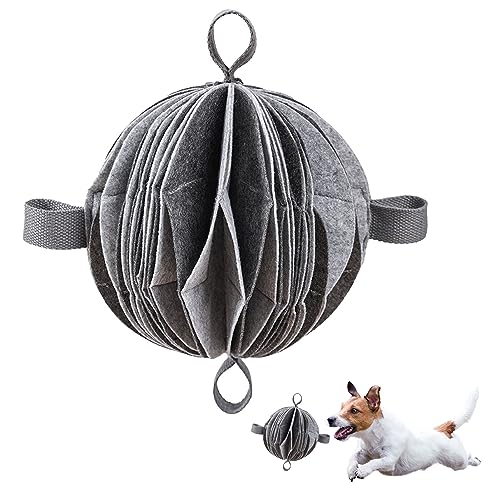 Geteawily Leckerli-Ball für Hunde, Puzzle, Zahnspielzeug, robuste Leckerli-Bälle, interaktiver Gummi-Ball, Leckerli-Spender für kleine Hunde, Leckerli-Spender für Langeweile Geteawily Leckerli-Ball für Hunde, Puzzle, Zahnspielzeug, robuste Leckerli-Bälle, interaktiver Gummi-Ball, Leckerli-Spender für kleine Hunde, Leckerli-Spender für Langeweile von Geteawily