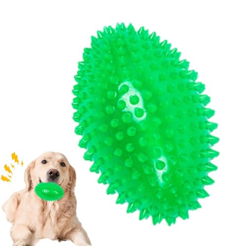 Geteawily Quietschende Hundespielzeugbälle – unzerstörbare Hundespielzeugbälle, Indoor-Spiel, interaktives Spielzeug, Haustierbedarf für mittelgroße, große und kleine Hunde, aggressive Kauer Geteawily Quietschende Hundespielzeugbälle – unzerstörbare Hundespielzeugbälle, Indoor-Spiel, interaktives Spielzeug, Haustierbedarf für mittelgroße, große und kleine Hunde, aggressive Kauer von Geteawily