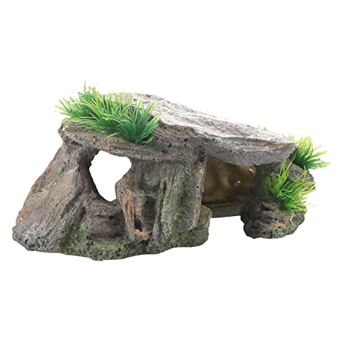 Geteawily Reptilien-Aquarium, natürliche Reptilien-Versteckhöhle – Schildkrötenhöhle, Tankzubehör für Reptilien, Eidechsen, Schildkröten, Fische, Amphibien, Bartdrache Geteawily Reptilien-Aquarium, natürliche Reptilien-Versteckhöhle – Schildkrötenhöhle, Tankzubehör für Reptilien, Eidechsen, Schildkröten, Fische, Amphibien, Bartdrache von Geteawily