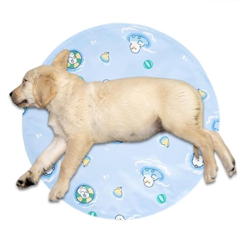 Geteawily Selbstkühlende Haustiermatte, Haustierkühlmatten für Hunde - Selbstkühlende Eismatte für Haustiere im Innenbereich - Doppelschichtige Schlafunterlage aus Polymer-Gel für kleine bis von Geteawily