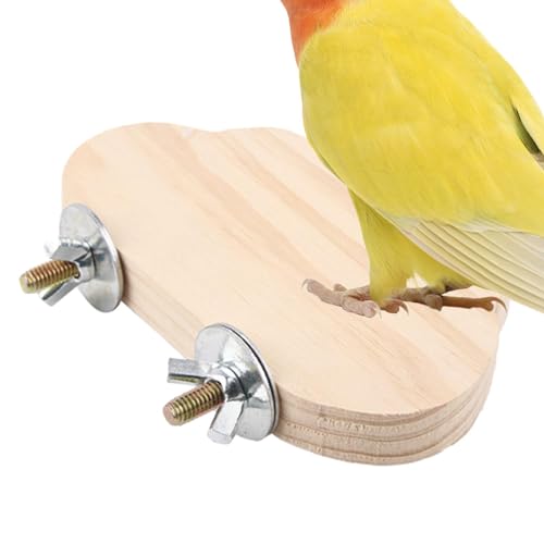 Geteawily Vogelkäfig-Sitzstangen aus – Vogel-Sitzstange, Spielzeug, Spielplatz, Wellensittich, Sittichkäfig-Zubehör für Papageien, Wellensittiche von Geteawily