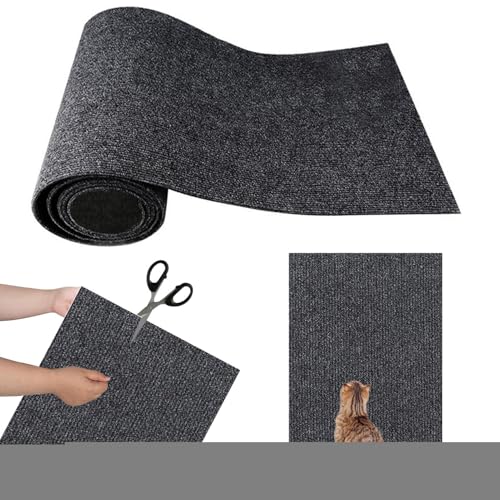 Kratzmatte für Katzen, Kratzmatte für Katzen - Selbstklebende Kratzteppichmatte für - Flaches Kratzpad, Katzenkratzpad als Ersatz für Kratzbäume, Kratzbaumregale von Geteawily
