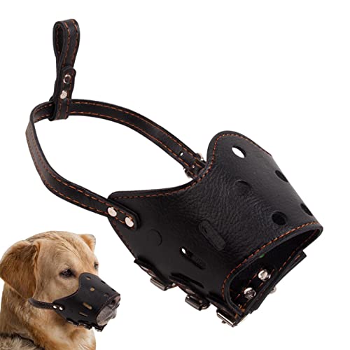 Maulkorb aus Leder – Hundemaulkörbe gegen Beißen und Bellen, Maulkorb für kleine Hunde, mittelgroße und große Hunde im Innenbereich Geteawily Maulkorb aus Leder – Hundemaulkörbe gegen Beißen und Bellen, Maulkorb für kleine Hunde, mittelgroße und große Hunde im Innenbereich Geteawily von Geteawily