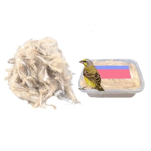 Comfort Nesting Blend für kleine Haustiere, Jute und Baumwolle für gemütliche Lebensräume (20 g) von Gettimore