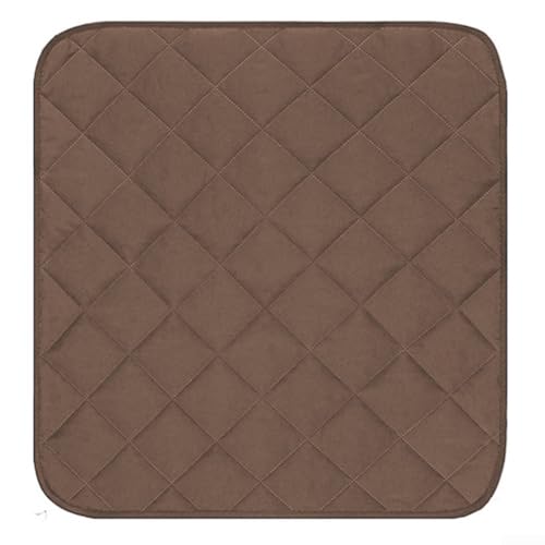 Rutschfeste, wasserdichte Sitzkissen für Sofas, Stühle und Rollstühle, Komfort und Schutz für Zuhause und Haustiere, Braun, 2 Stück Rutschfeste, wasserdichte Sitzkissen für Sofas, Stühle und Rollstühle, Komfort und Schutz für Zuhause und Haustiere, Braun, 2 Stück von Gettimore