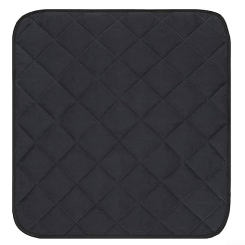 Rutschfeste, wasserdichte Sitzkissen für Sofas, Stühle und Rollstühle, Komfort und Schutz für Zuhause und Haustiere, Schwarz, 2 Stück Rutschfeste, wasserdichte Sitzkissen für Sofas, Stühle und Rollstühle, Komfort und Schutz für Zuhause und Haustiere, Schwarz, 2 Stück von Gettimore