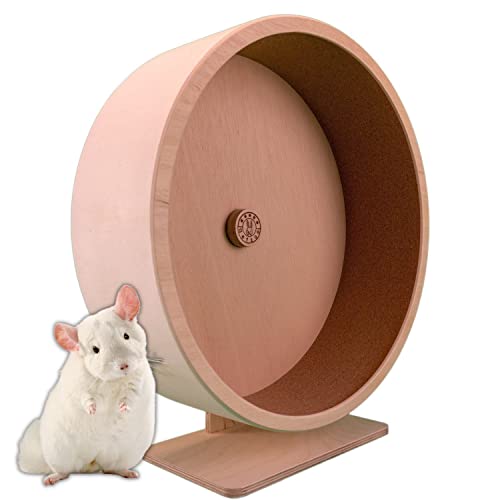 Getzoo Ø 42 cm Korklaufrad (Ø 40,4 cm Innen) mit austauschbarer Korkeinlage I Vielseitiger Einsatz I Hohe Sicherheit I Artgerecht und Komfortabel | Hohe Qualität | Geeignet für Degus und Rennmäuse von Getzoo