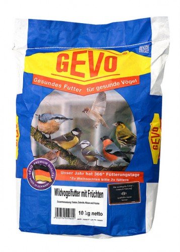 GEVO-Wildvogelfutter mit Früchten 10 kg von Gevo