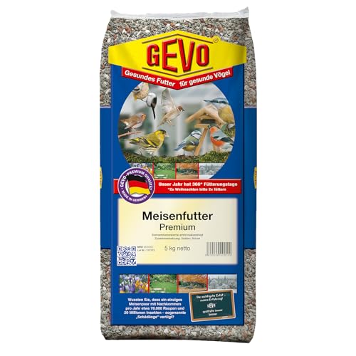 GeVo-Meisenfutter Premium, mit sehr hohem Anteil an Nüssen 5kg von Gevo