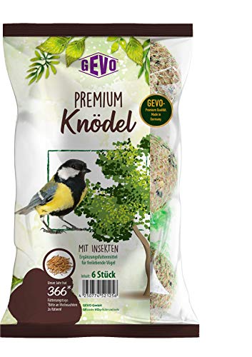 Gevo Premium Meisenknödel mit Insekten 6 Stück von Gevo