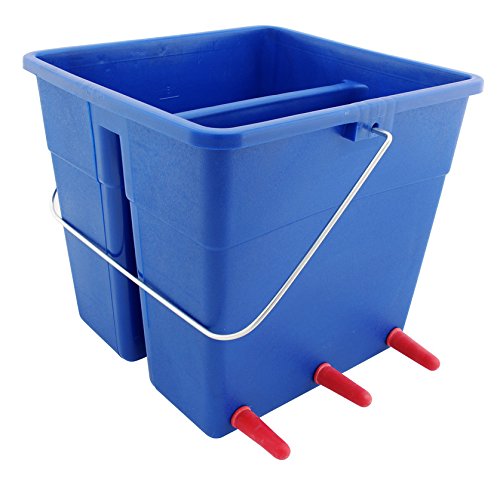 Gewa Lämmereimer LAMMBAR, 10 Liter, mit 6 Saugstellen, Milcheimer, Tränkeeimer für Lämmer, Lämmeraufzucht Gewa Lämmereimer LAMMBAR, 10 Liter, mit 6 Saugstellen, Milcheimer, Tränkeeimer für Lämmer, Lämmeraufzucht von Gewa