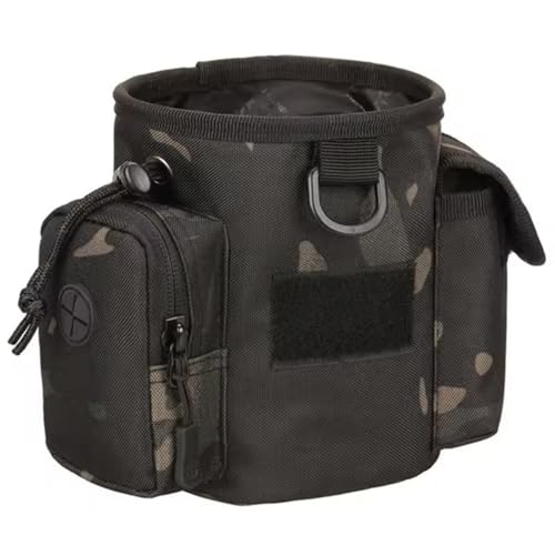 Gexgune Tragbare Hundeleckerli-Tasche für den Außenbereich, Hundeleckerli-Tasche für das Training, Fütterungstasche, große Kapazität, Haustiertrainer-Hüfttasche, Hundebedarf (BCP) von Gexgune