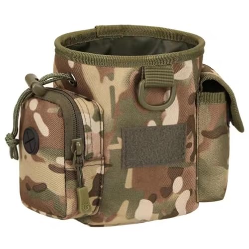 Gexgune Tragbare Hundeleckerli-Tasche für den Außenbereich, Hundeleckerli-Tasche für das Training, Fütterungstasche, große Kapazität, Haustiertrainer-Hüfttasche, Hundebedarf (CP) von Gexgune