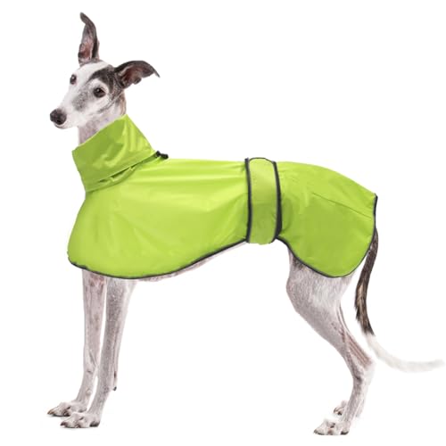 Geyecete Windhund Leicht Hundejacke Regenjacke, Hunderegenmantel Wasserdicht Verstellbar Windhundejacke Whippets Reflektierend Mantel Poncho fur Greyhounds, Lurcher und Whippets-Grün-XXXL Geyecete Windhund Leicht Hundejacke Regenjacke, Hunderegenmantel Wasserdicht Verstellbar Windhundejacke Whippets Reflektierend Mantel Poncho fur Greyhounds, Lurcher und Whippets-Grün-XXXL von Geyecete