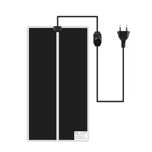 Ggnaxivs Heizmatte für Reptilien, Terrarium, Klettern, Haustier-Heizkissen, Einstellbare Temperaturreglermatten, Zubehör, EU-Stecker, 35 W von Ggnaxivs